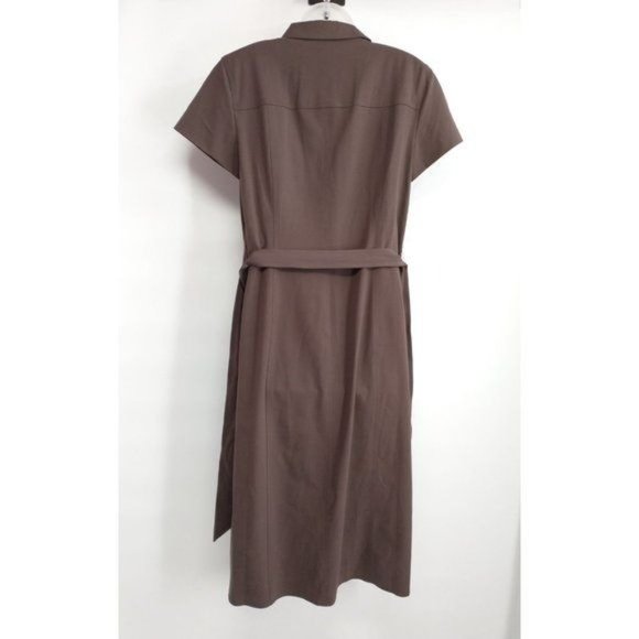 Vintage Talbots Size 10 Women Shirt Dress With Breast Pocket - Picture 3 of 9